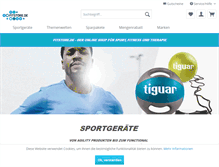 Tablet Screenshot of fitstore.de